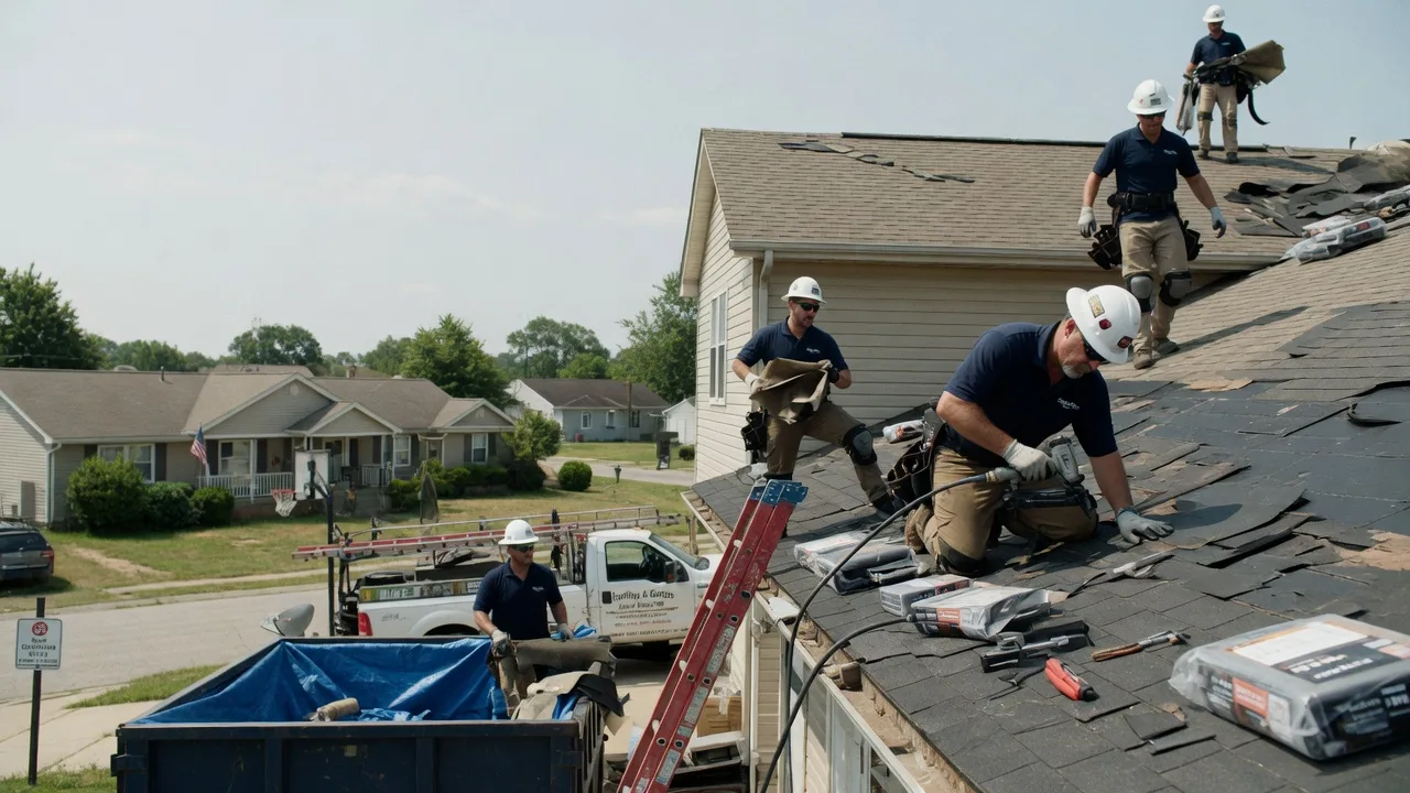 Roof Replacement in Hoyleton, IL near me